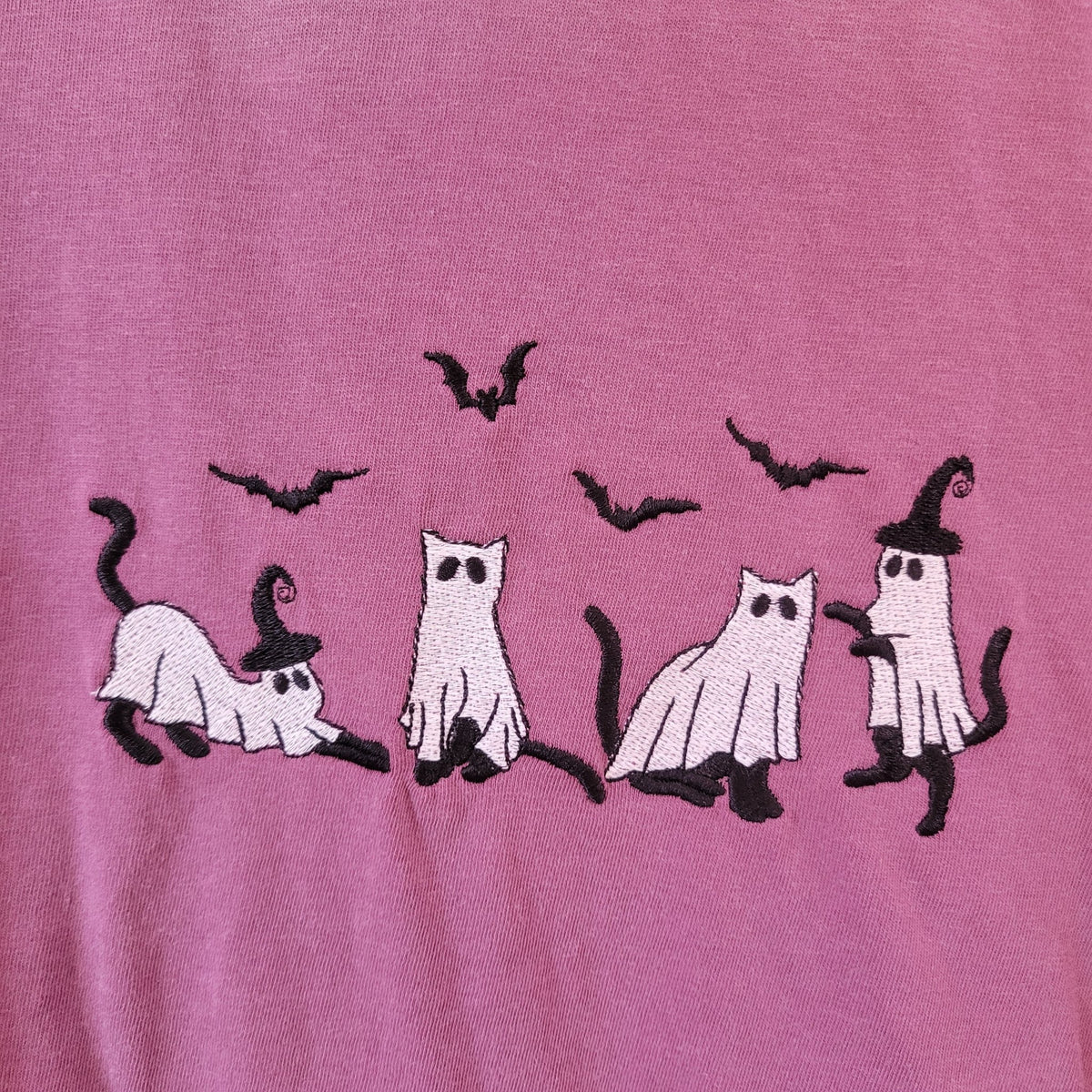 Halloween Kittens - Embroidered T-Shirts - Starry Skies Austin