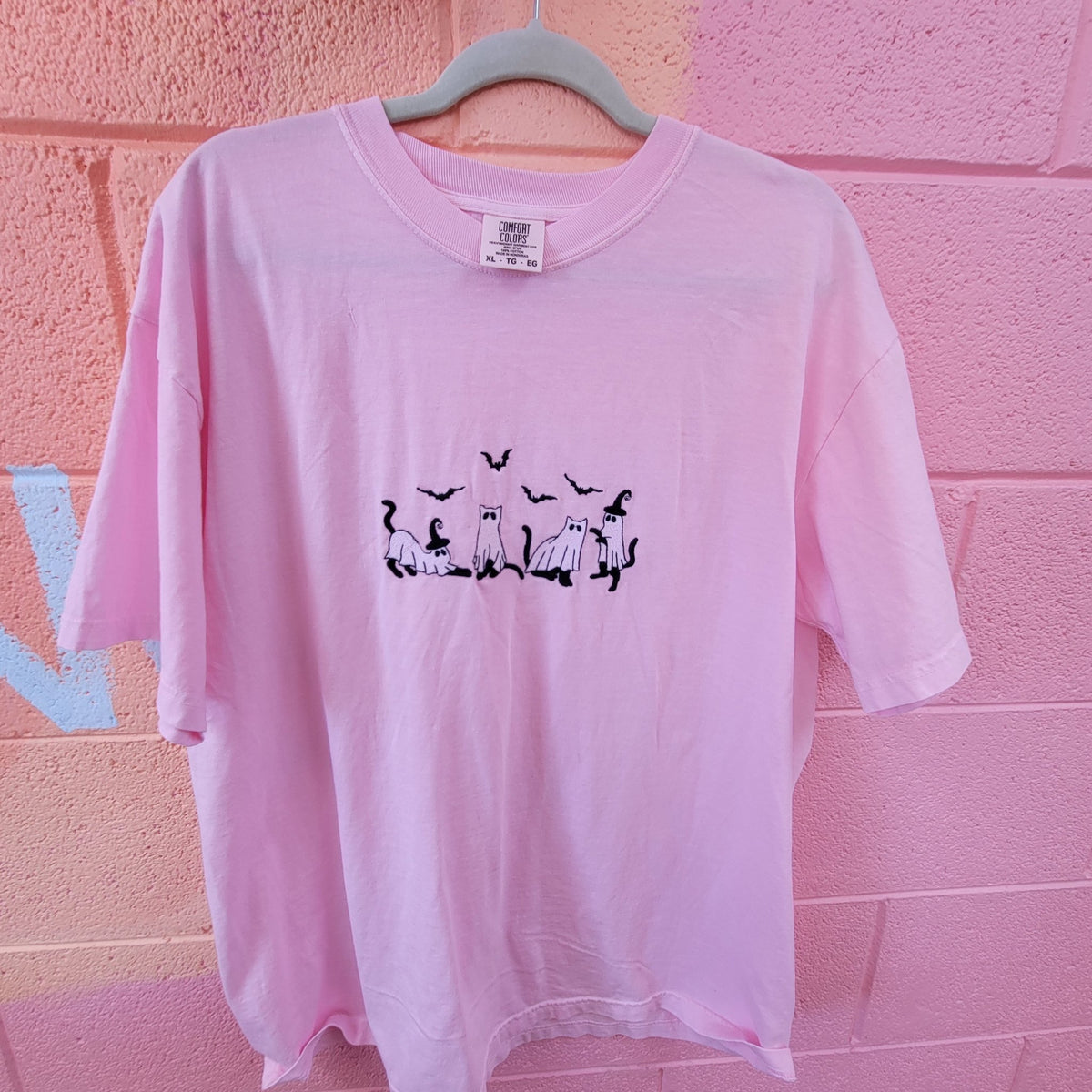 Halloween Kittens - Embroidered T-Shirts - Starry Skies Austin
