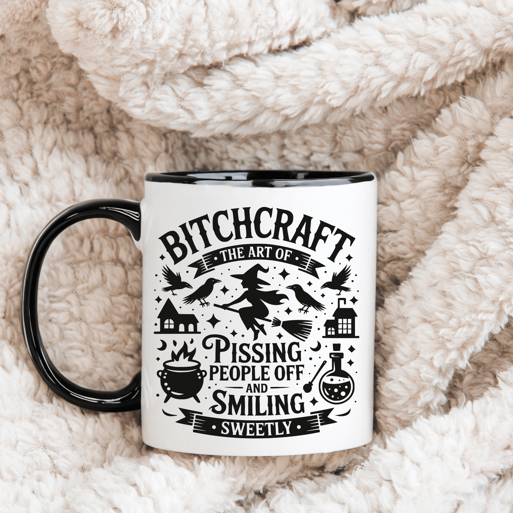 Halloween Witch Mug - Starry Skies Austin