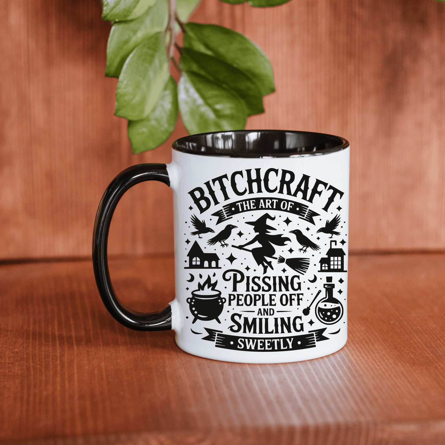 Halloween Witch Mug - Starry Skies Austin