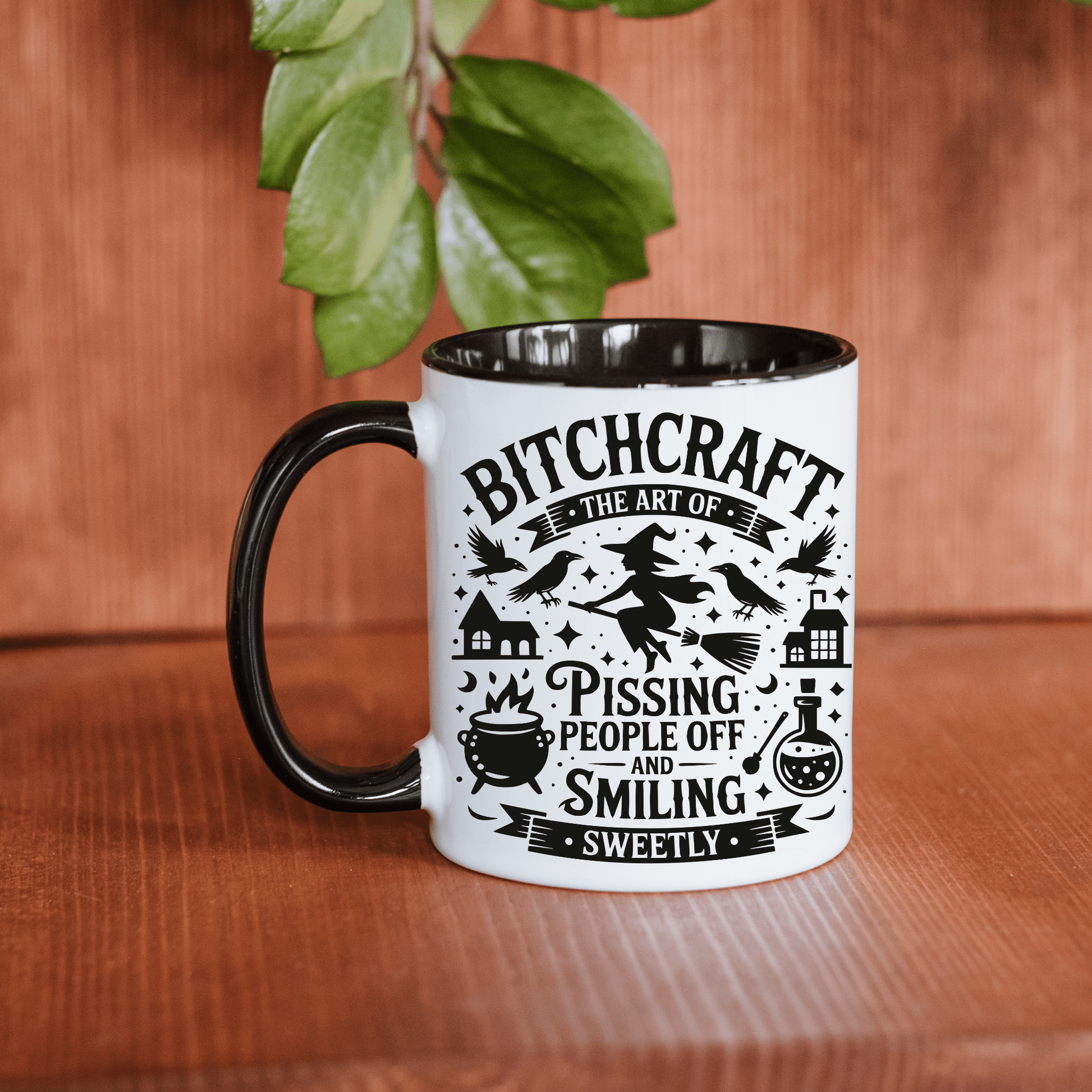 Halloween Witch Mug - Starry Skies Austin