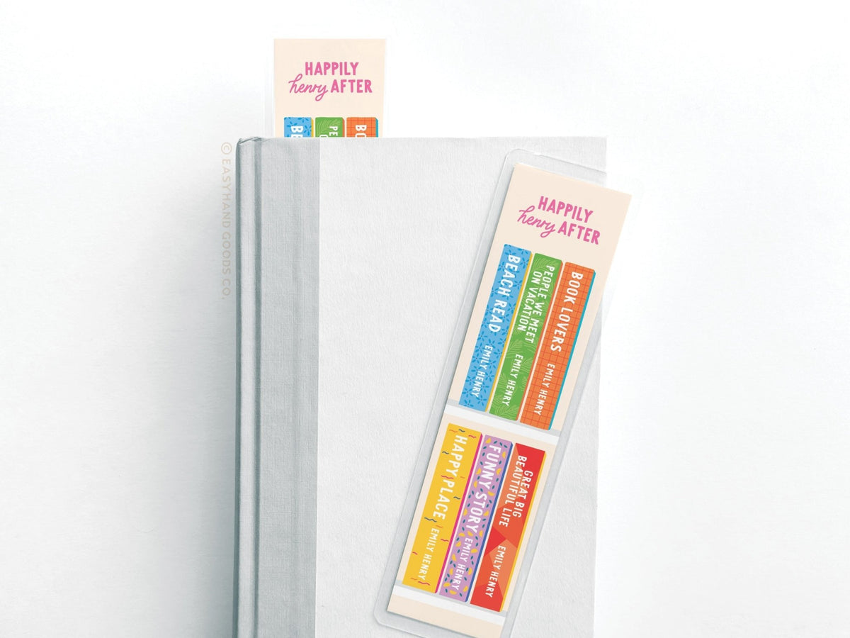Happily Henry After Laminated Bookmark - Starry Skies Austin