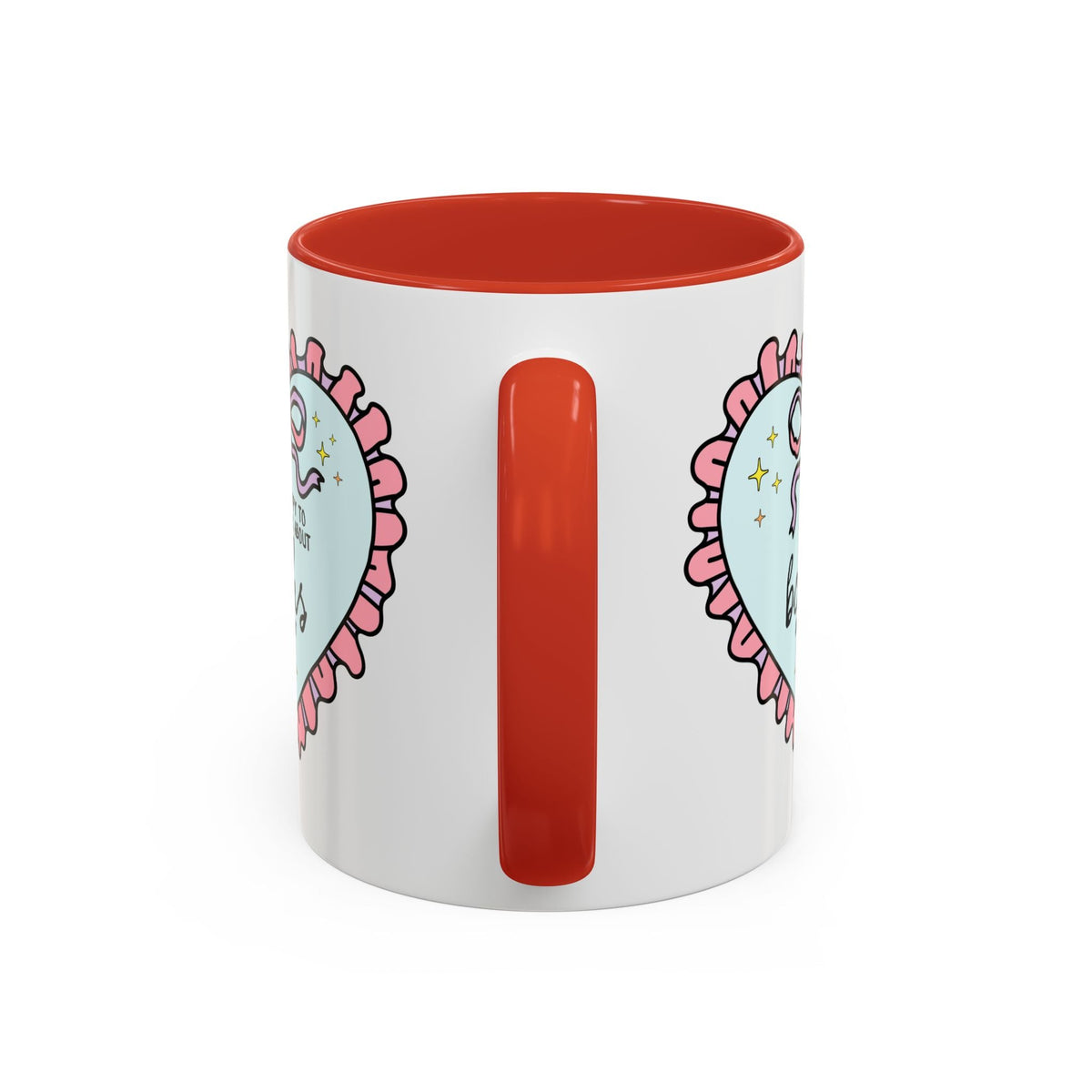 Happy to Talk About Books All Day Long Coffee Mug - Starry Skies Austin