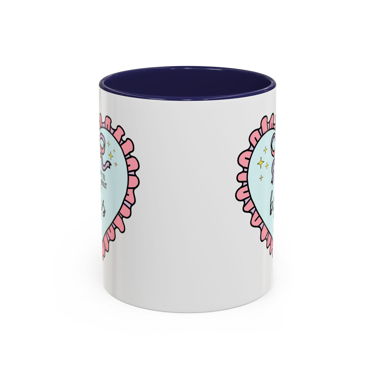 Happy to Talk About Books All Day Long Coffee Mug - Starry Skies Austin