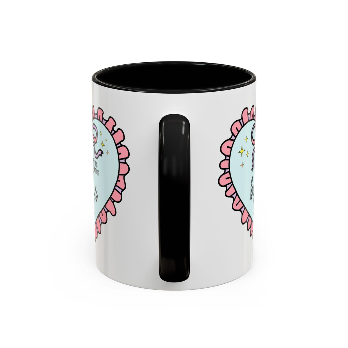Happy to Talk About Books All Day Long Coffee Mug - Starry Skies Austin