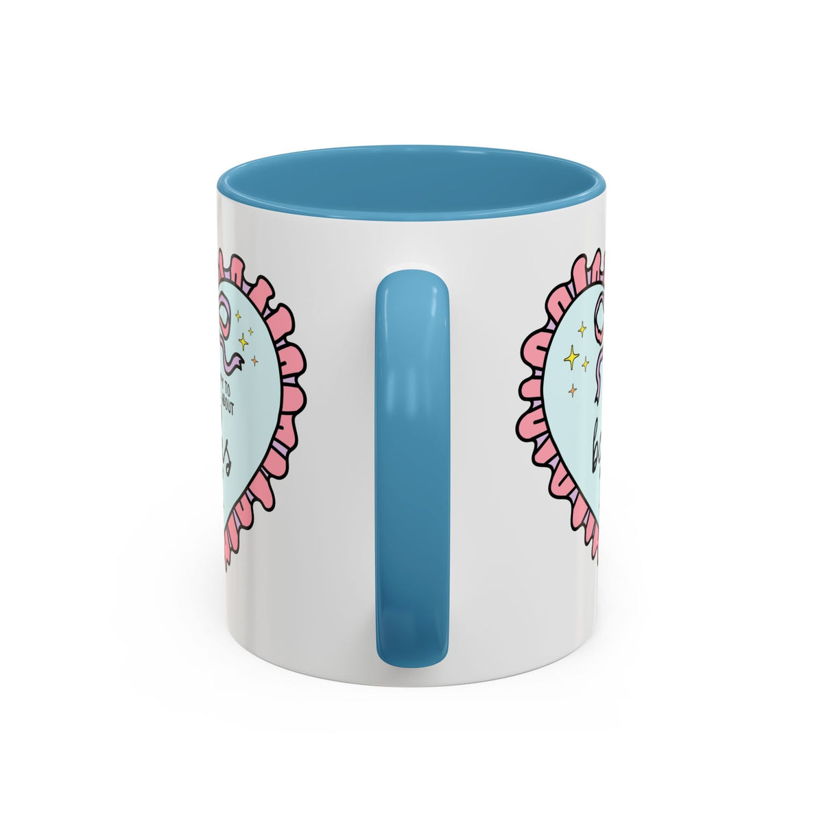 Happy to Talk About Books All Day Long Coffee Mug - Starry Skies Austin