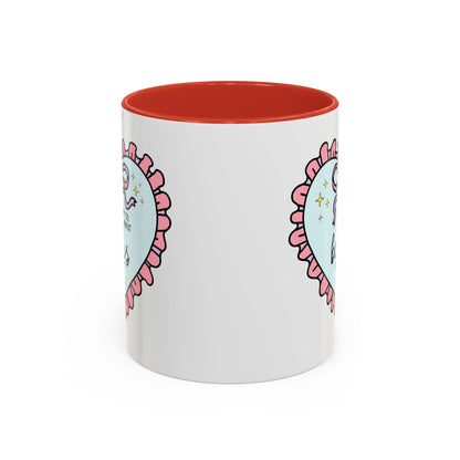Happy to Talk About Books All Day Long Coffee Mug - Starry Skies Austin