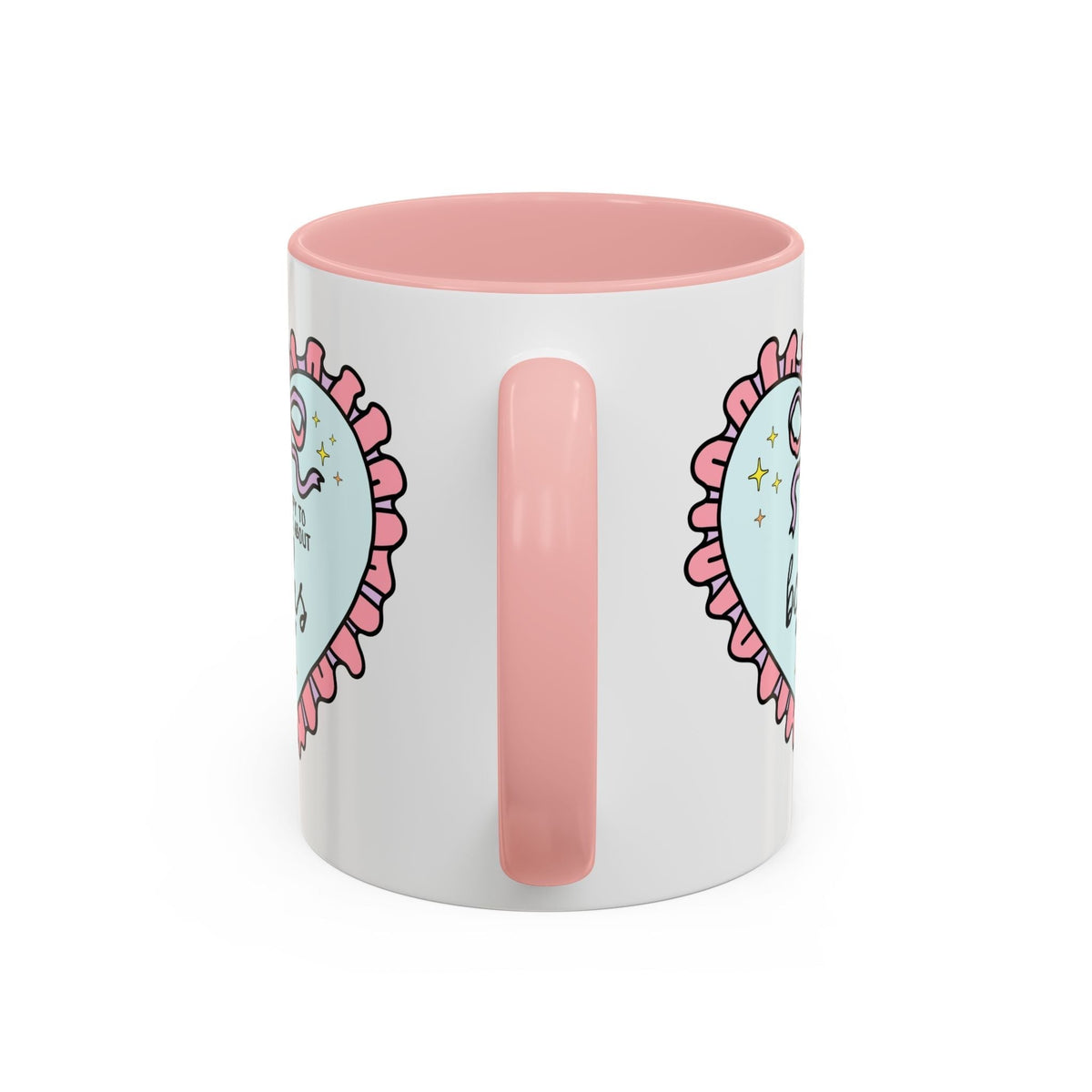Happy to Talk About Books All Day Long Coffee Mug - Starry Skies Austin