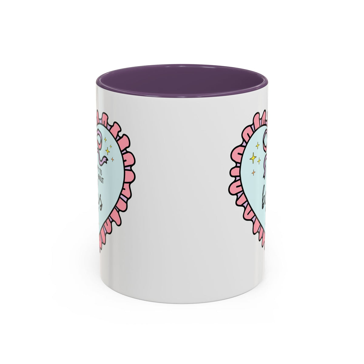 Happy to Talk About Books All Day Long Coffee Mug - Starry Skies Austin