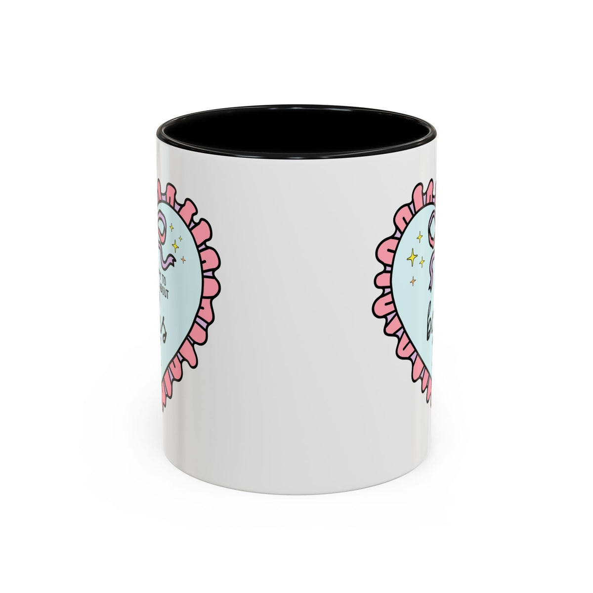 Happy to Talk About Books All Day Long Coffee Mug - Starry Skies Austin