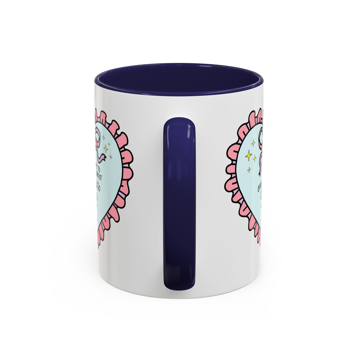 Happy to Talk About Enemies to Lovers All Day Long Coffee Mug - Starry Skies Austin