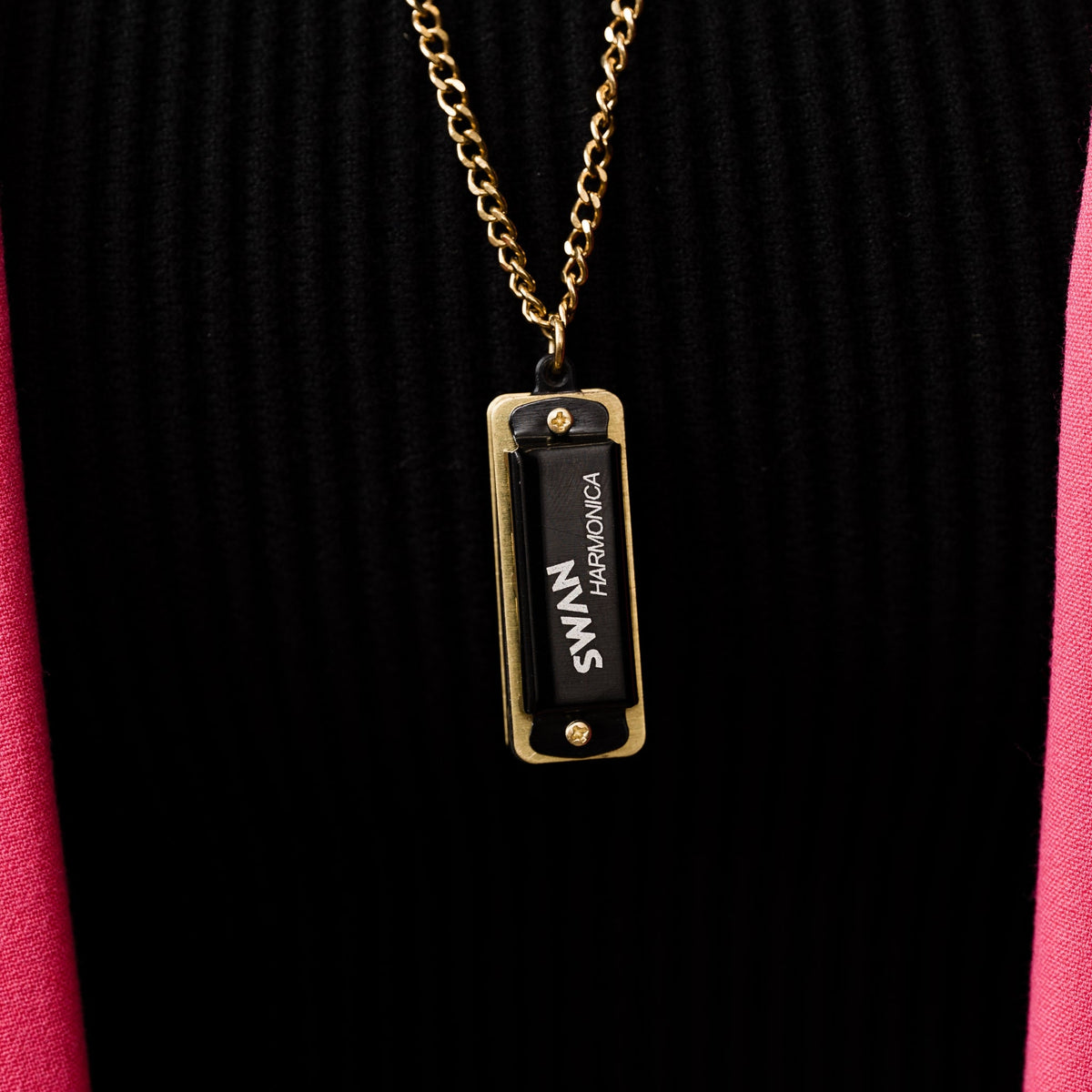 Harmonica Necklace - Starry Skies Austin