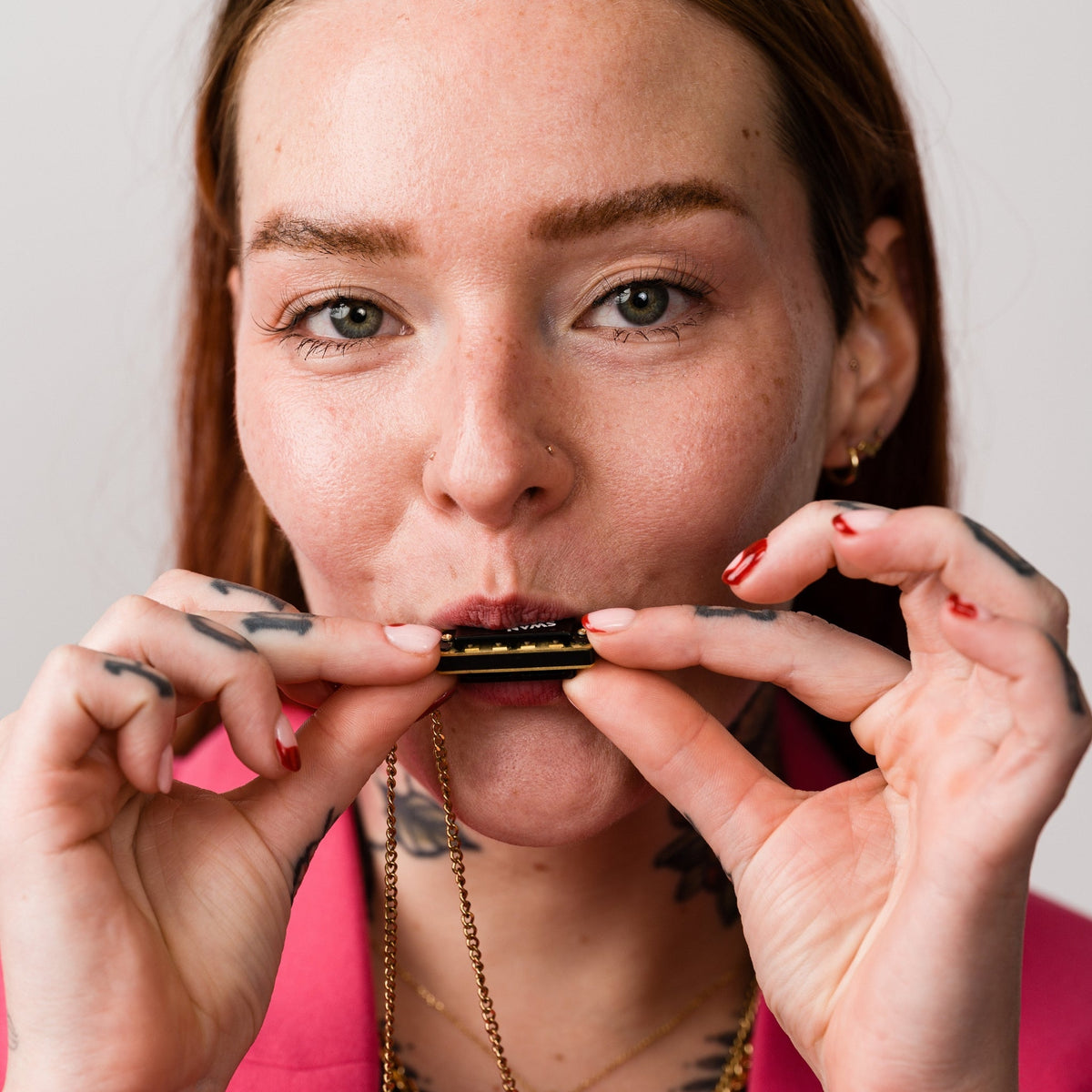 Harmonica Necklace - Starry Skies Austin