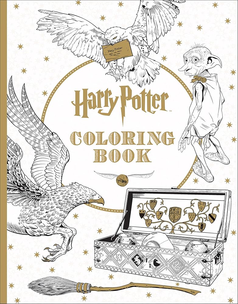 Harry Potter Coloring Book by Scholastic - Starry Skies Austin