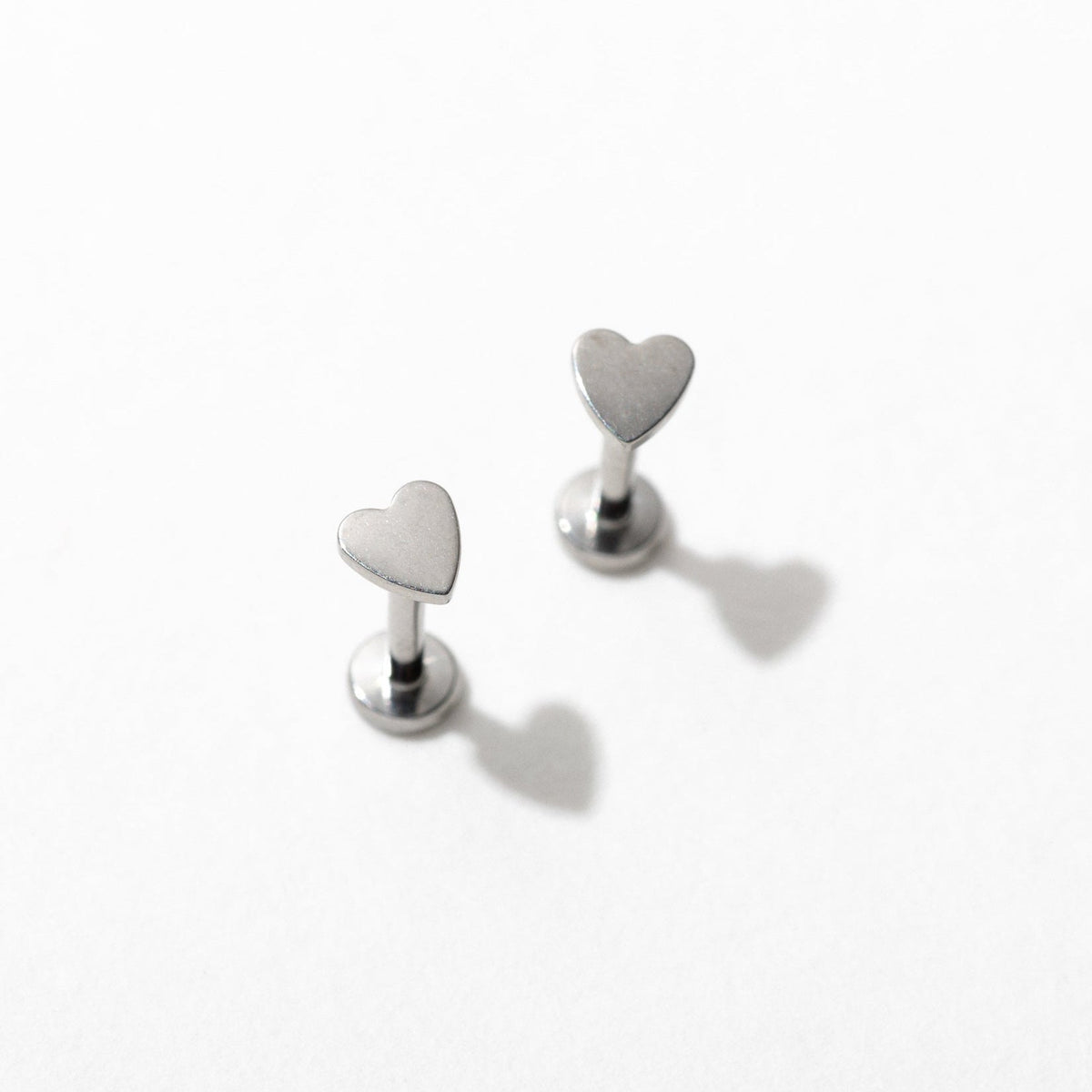 Heart Flat Back Studs - Starry Skies Austin