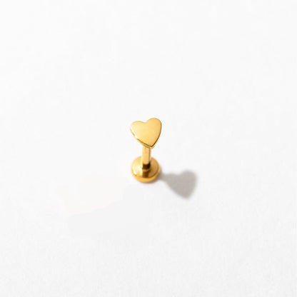 Heart Flat Back Studs - Starry Skies Austin