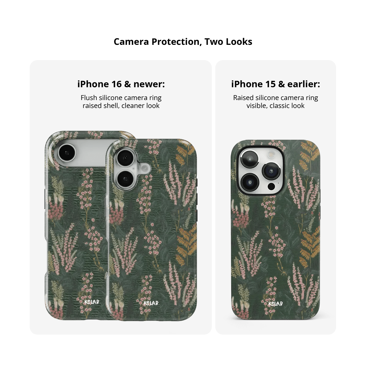 Heather & Hearth | Dark Academia Floral iPhone Case - Starry Skies Austin