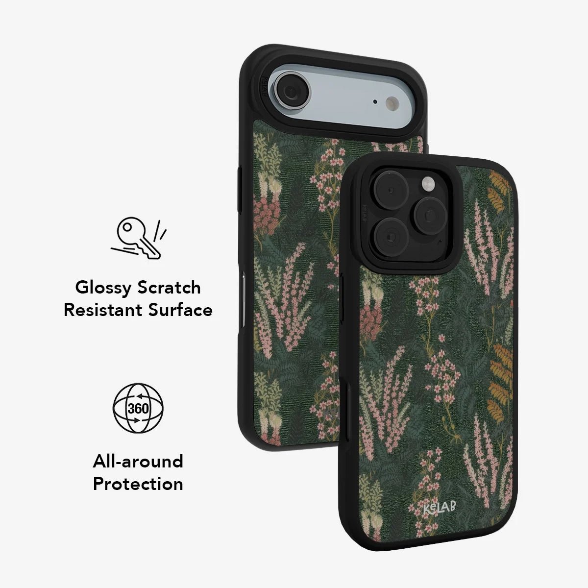 Heather & Hearth | Dark Academia Floral iPhone Case - Starry Skies Austin