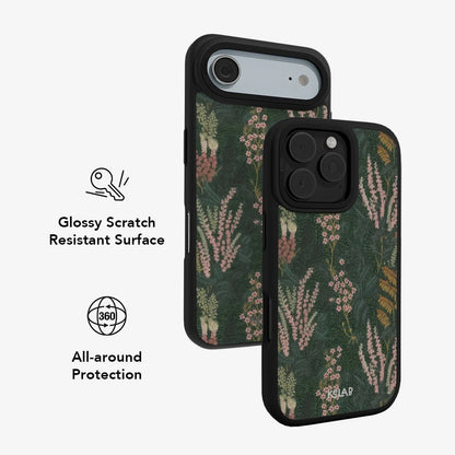 Heather & Hearth | Dark Academia Floral iPhone Case - Starry Skies Austin