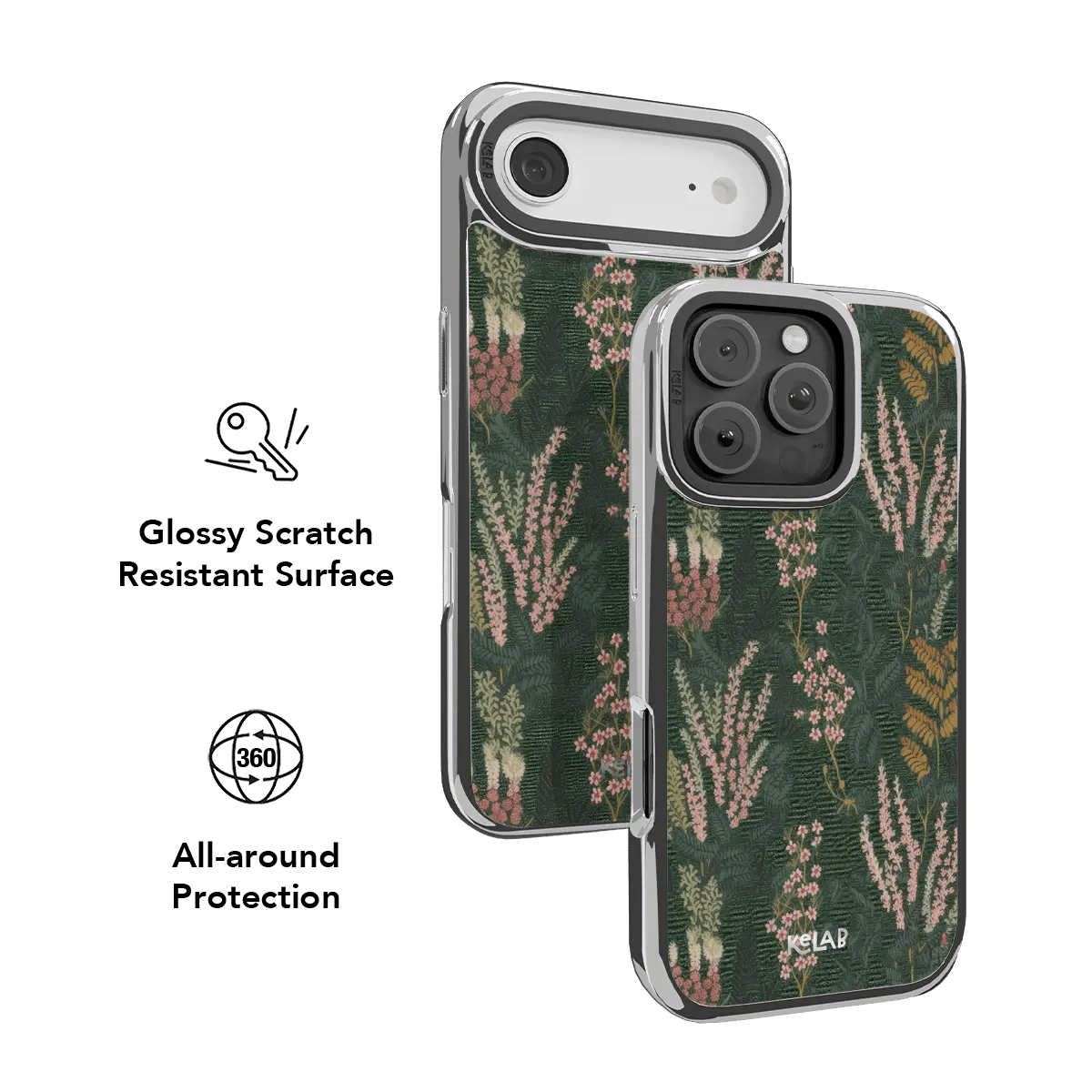 Heather & Hearth | Dark Academia Floral iPhone Case - Starry Skies Austin