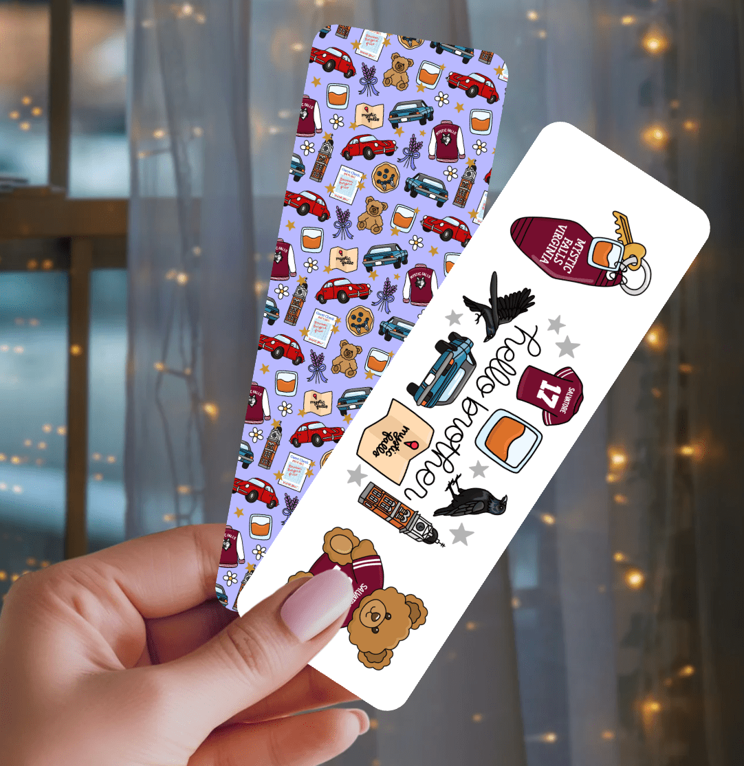 Hello Brother Dual-Sided Cardstock Bookmark - Starry Skies Austin