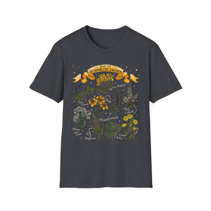 Herbs for Reproductive Freedom Softstyle Tee - Starry Skies Austin