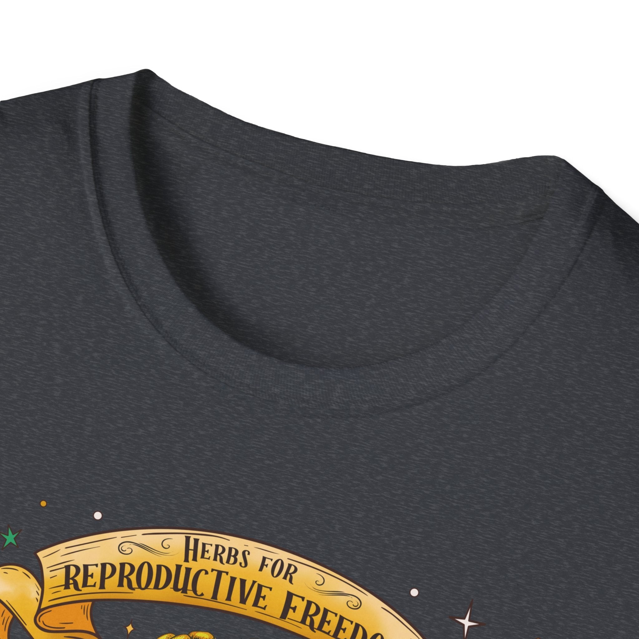 Herbs for Reproductive Freedom Softstyle Tee - Starry Skies Austin