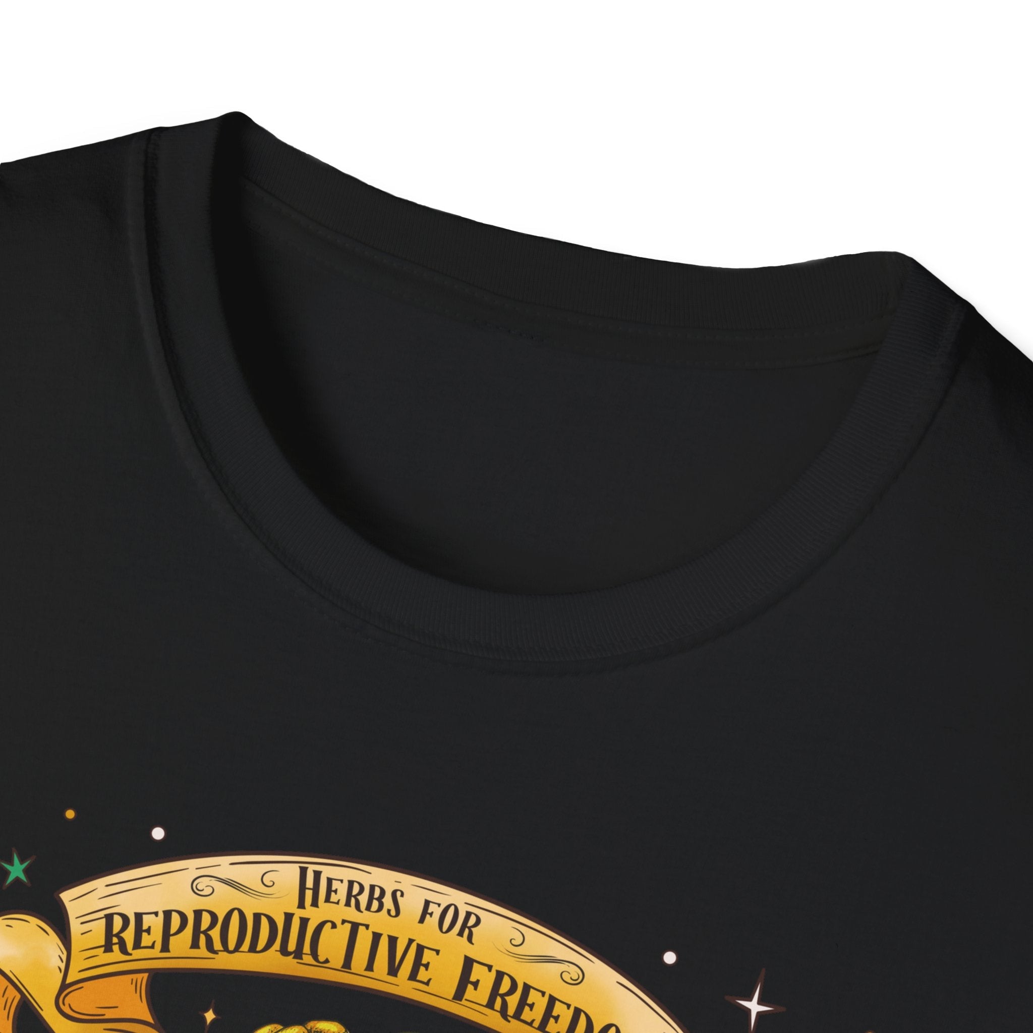 Herbs for Reproductive Freedom Softstyle Tee - Starry Skies Austin
