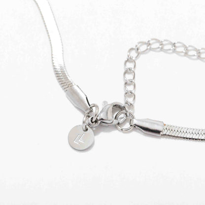 Herringbone Chain Necklace - Starry Skies Austin