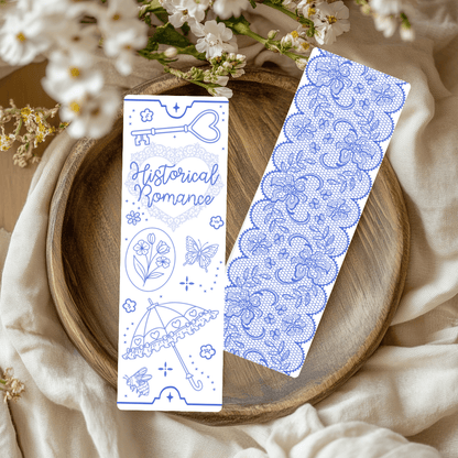 Historical Romance Dual-Sided Matte Cardstock Bookmark - Starry Skies Austin