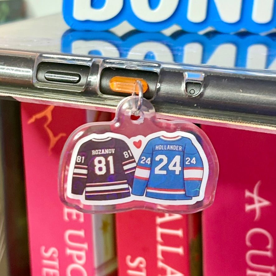 Hockey Boys USB-C Kindle Charm - Starry Skies Austin