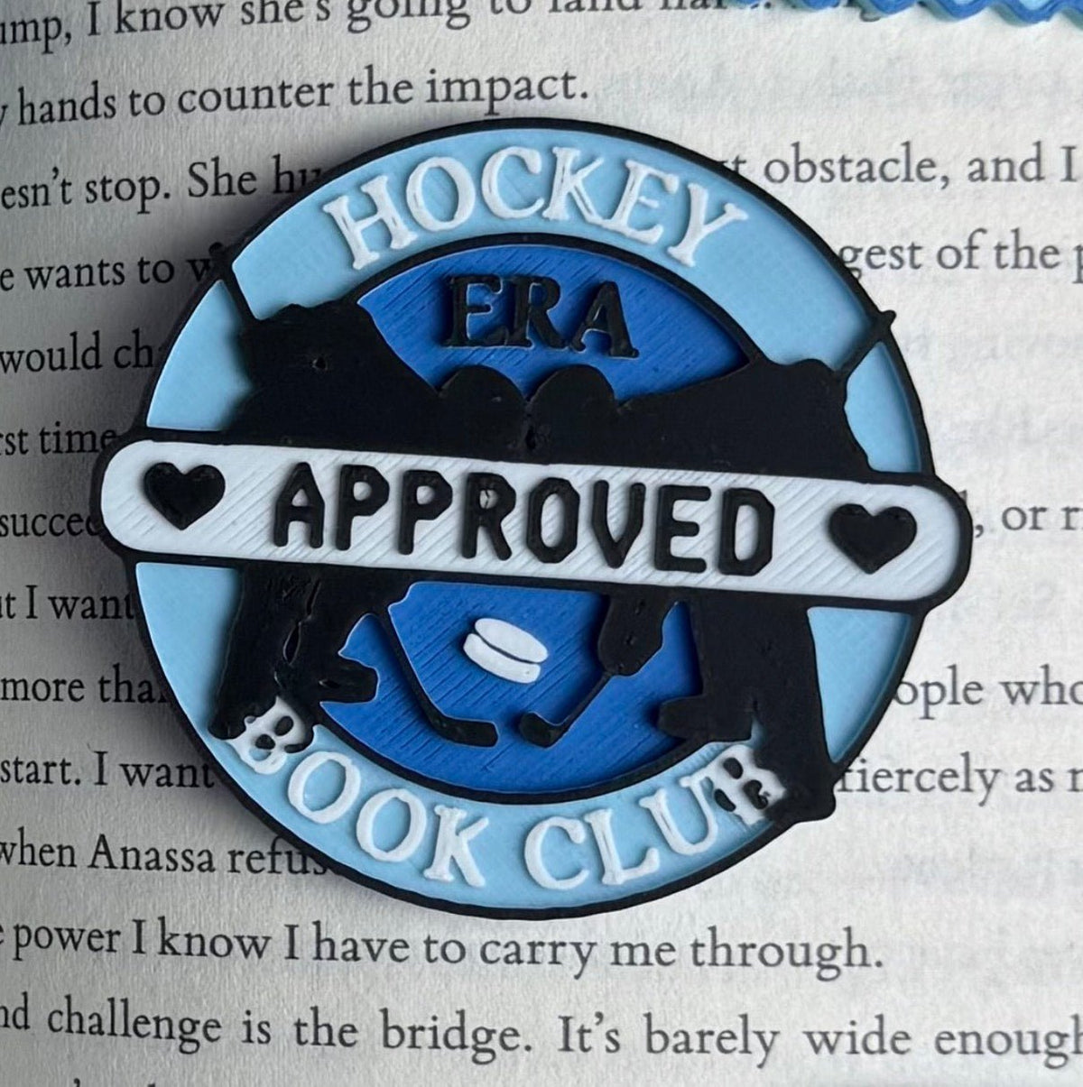 Hockey Era Book Club 3D Printed Collapsible Grip - Starry Skies Austin