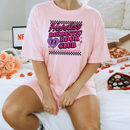 Hopeless Romantic Book Club Gildan Softstyle Shirt - Starry Skies Austin