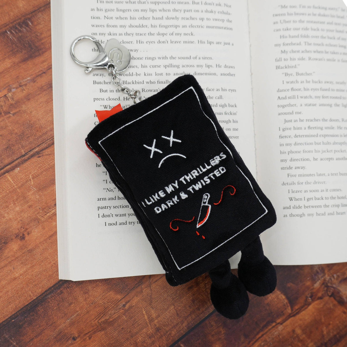Horrors Book Plush Bag Charm - Starry Skies Austin