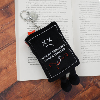 Horrors Book Plush Bag Charm - Starry Skies Austin