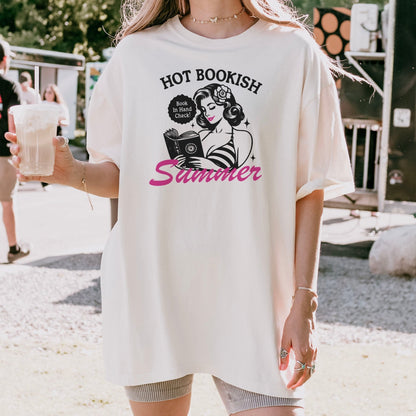 Hot Bookish Summer Heavyweight Comfort Colors Shirt - Starry Skies Austin