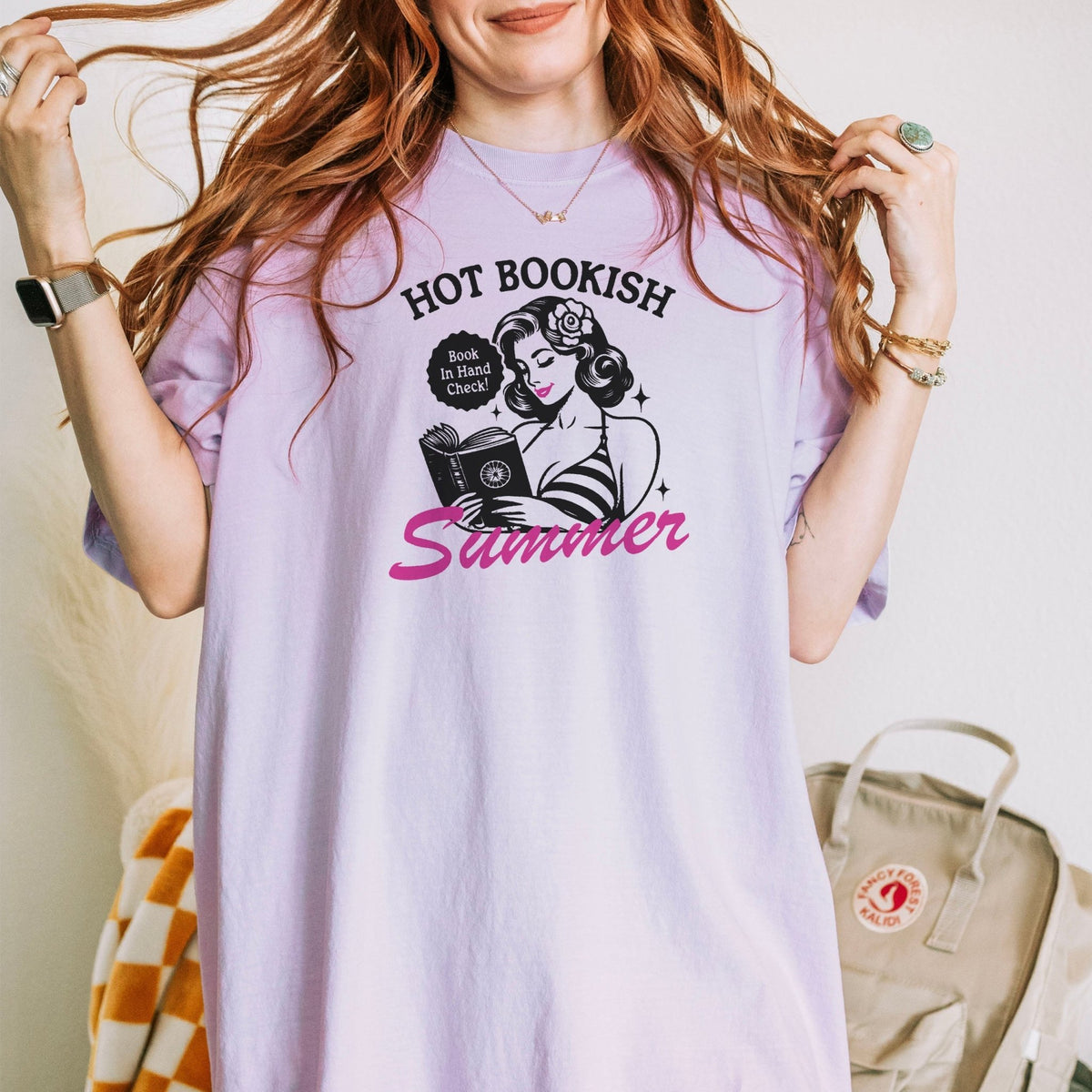 Hot Bookish Summer Heavyweight Comfort Colors Shirt - Starry Skies Austin