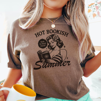 Hot Bookish Summer Heavyweight Comfort Colors Shirt - Starry Skies Austin