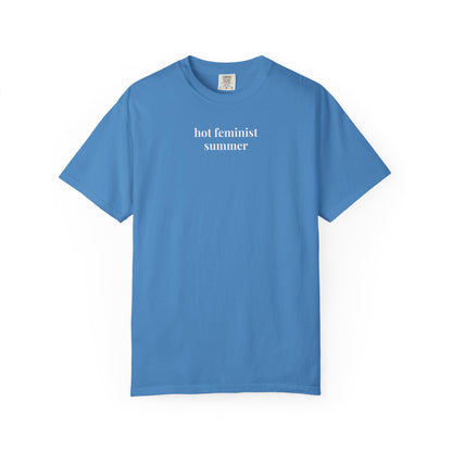 Hot Feminist Summer Tee Shirt - Starry Skies Austin