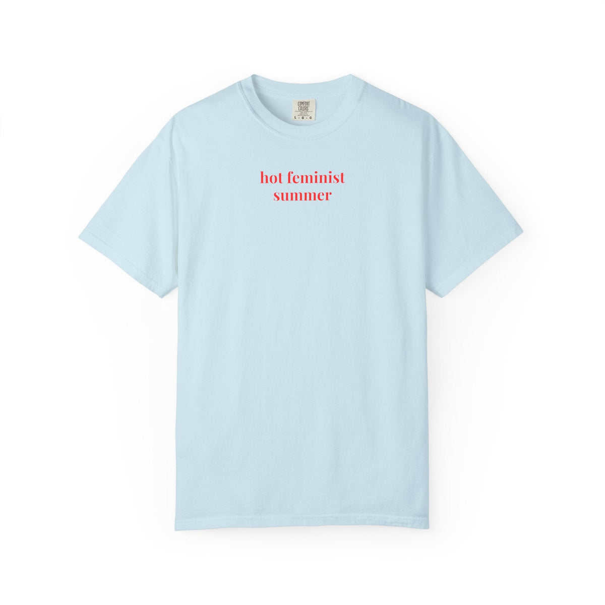 Hot Feminist Summer Tee Shirt - Starry Skies Austin