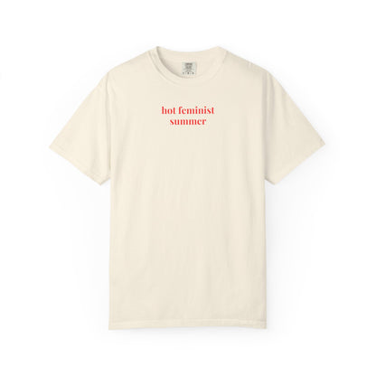 Hot Feminist Summer Tee Shirt - Starry Skies Austin