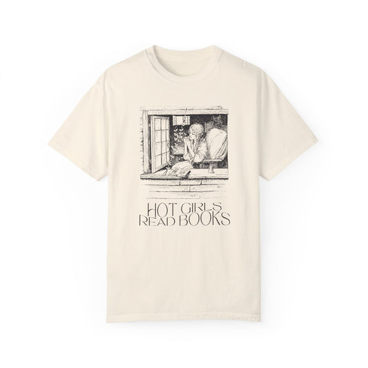 Hot Girls Read Books Tee Shirt - Starry Skies Austin