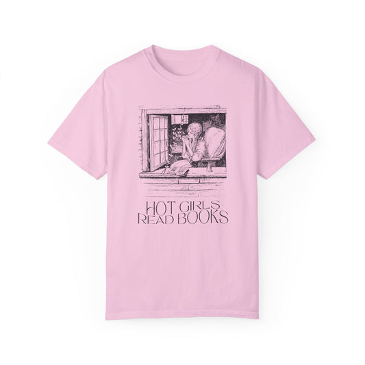 Hot Girls Read Books Tee Shirt - Starry Skies Austin