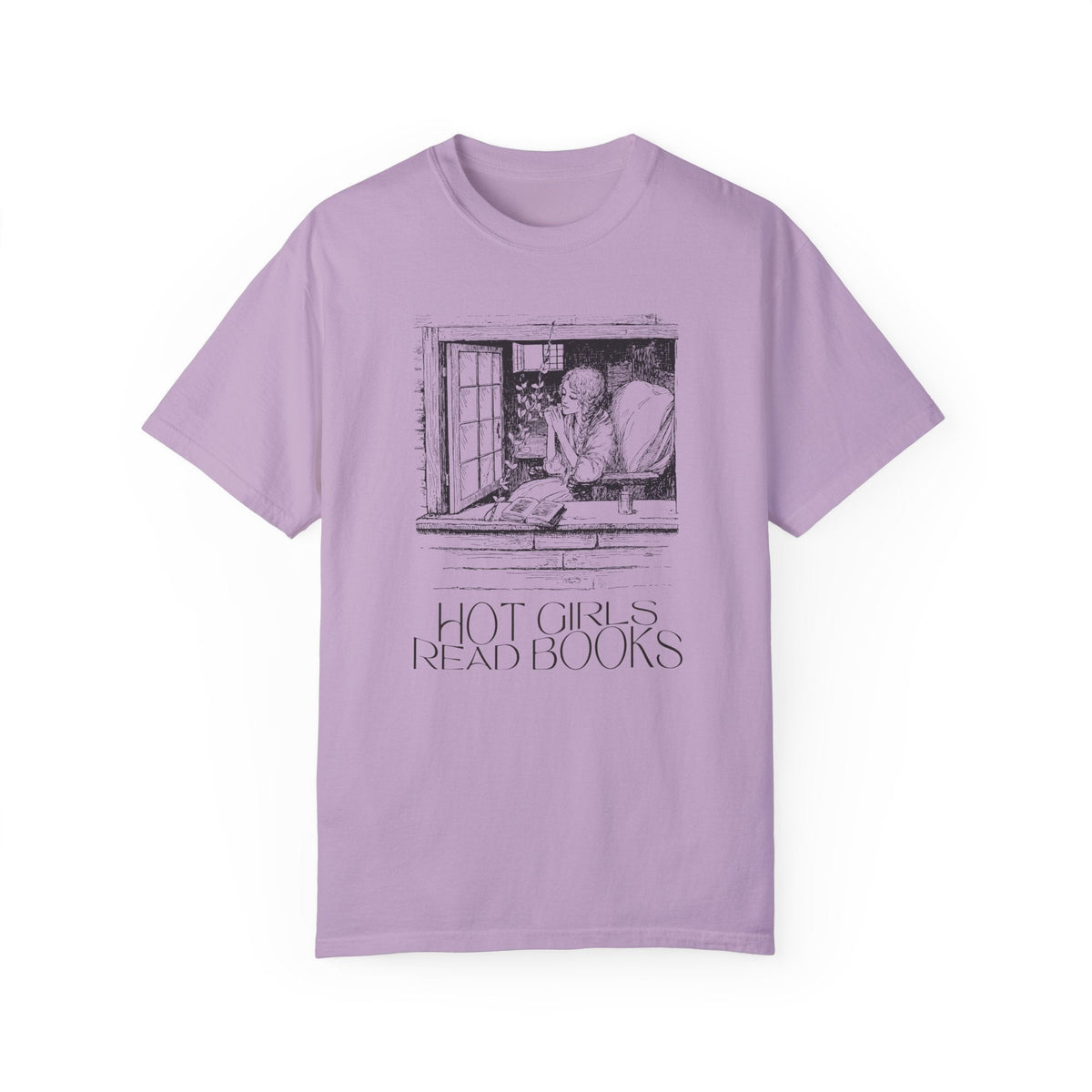 Hot Girls Read Books Tee Shirt - Starry Skies Austin