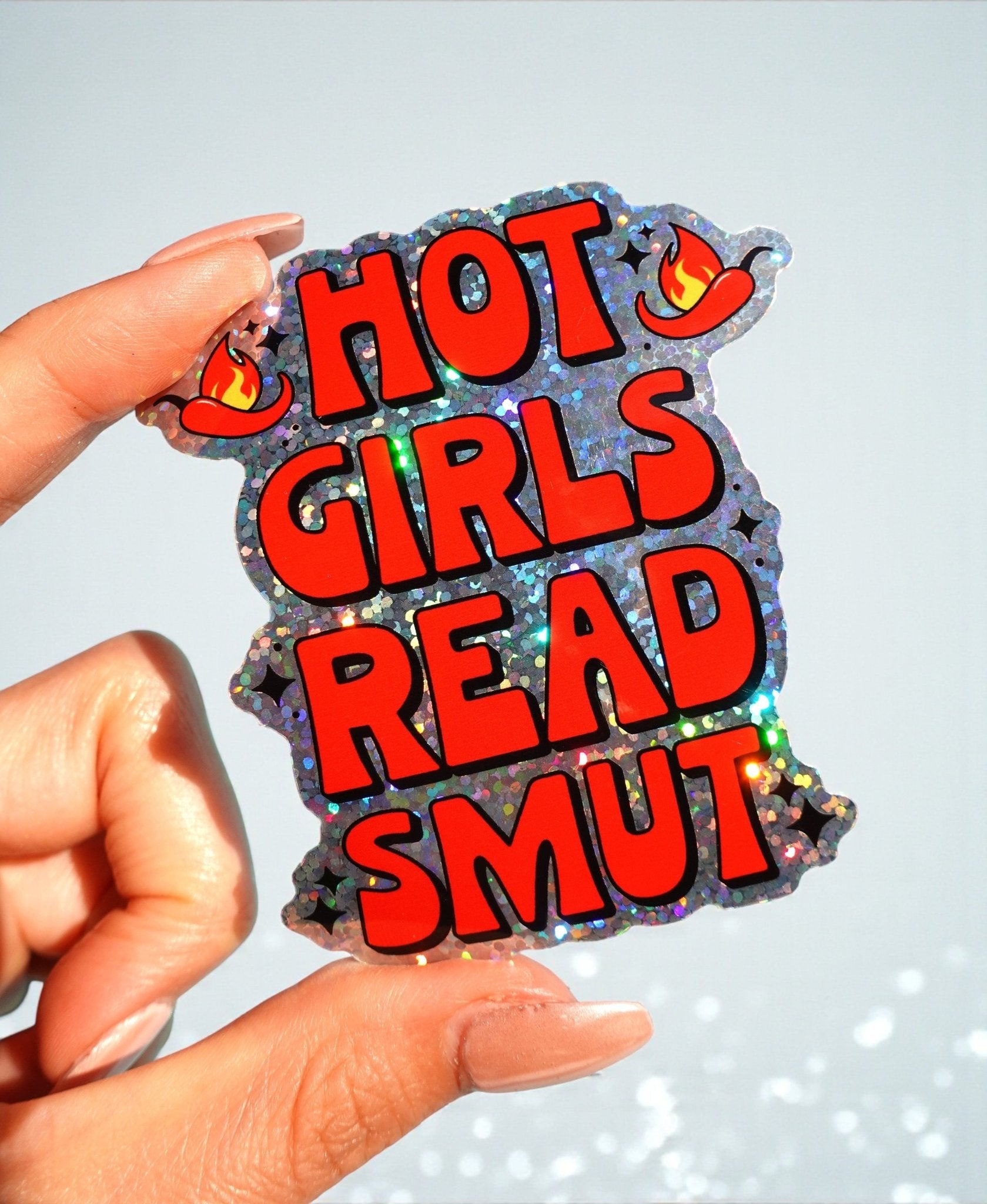 Hot Girls Read Smut Sticker - Starry Skies Austin