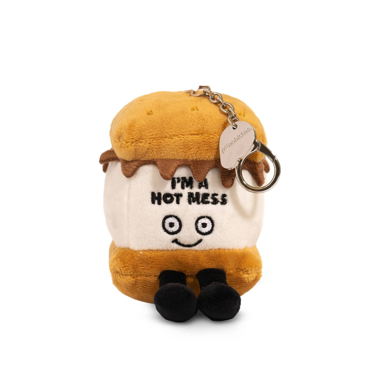 Hot Mess S'mores Plush Bag Charm - Starry Skies Austin