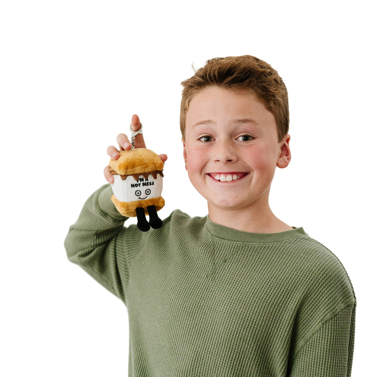 Hot Mess S'mores Plush Bag Charm - Starry Skies Austin