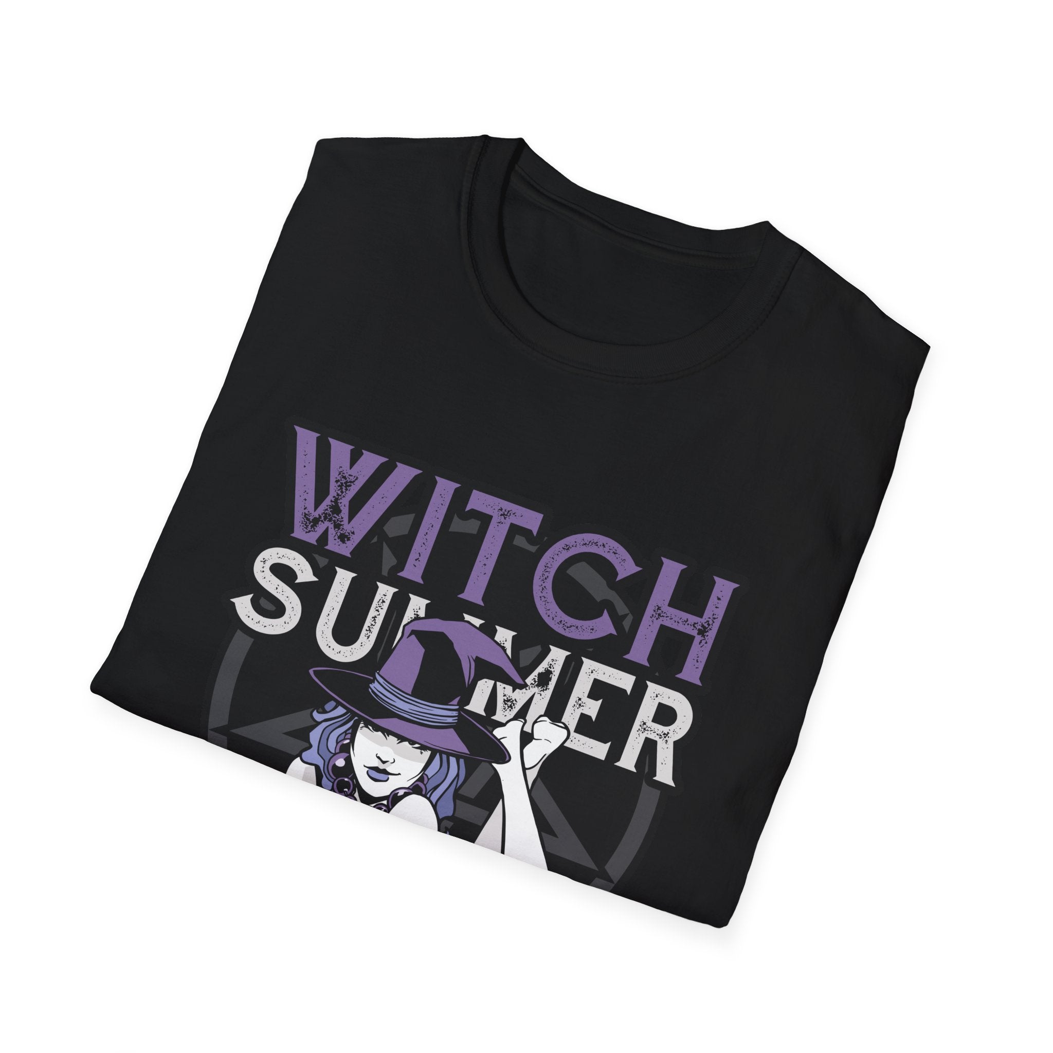 Hot Witch Summer Softstyle Tee - Starry Skies Austin