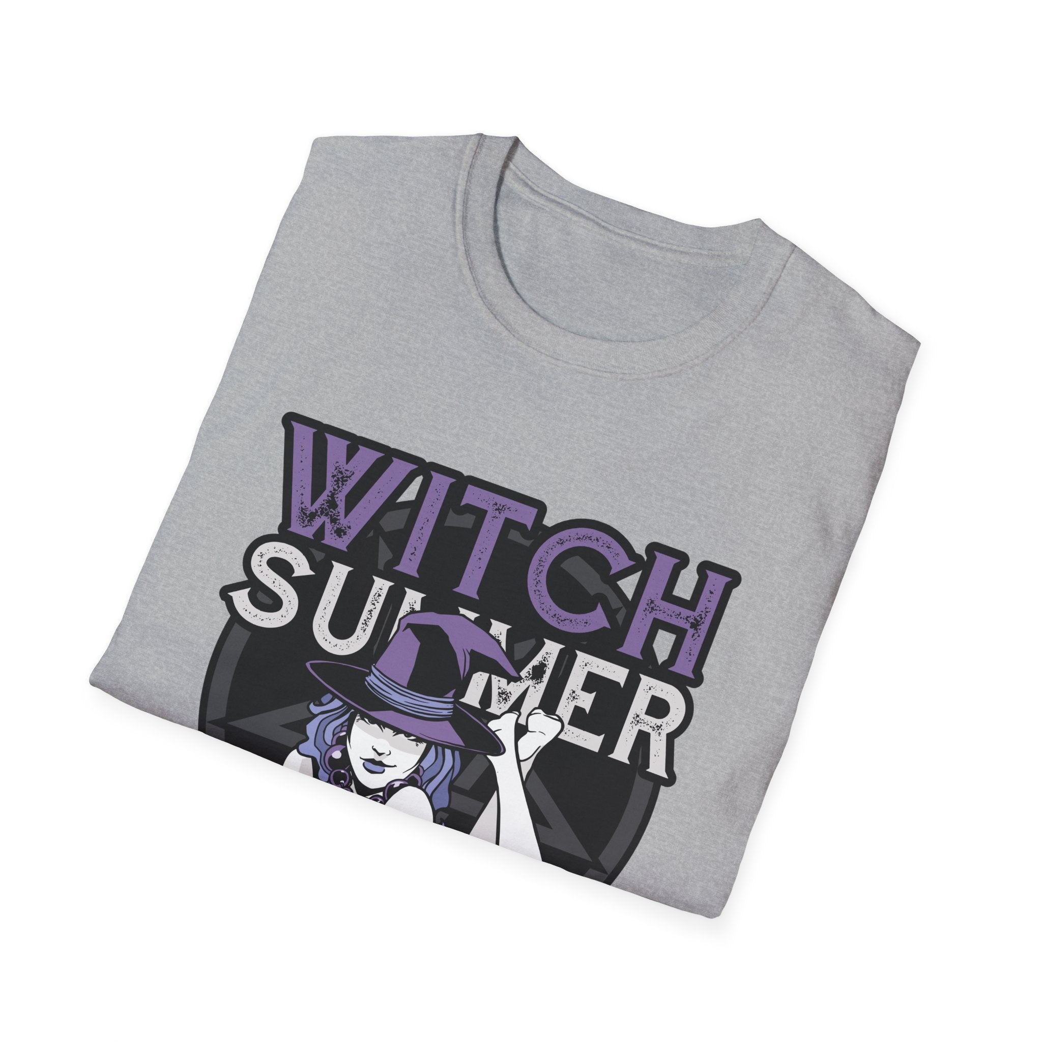 Hot Witch Summer Softstyle Tee - Starry Skies Austin