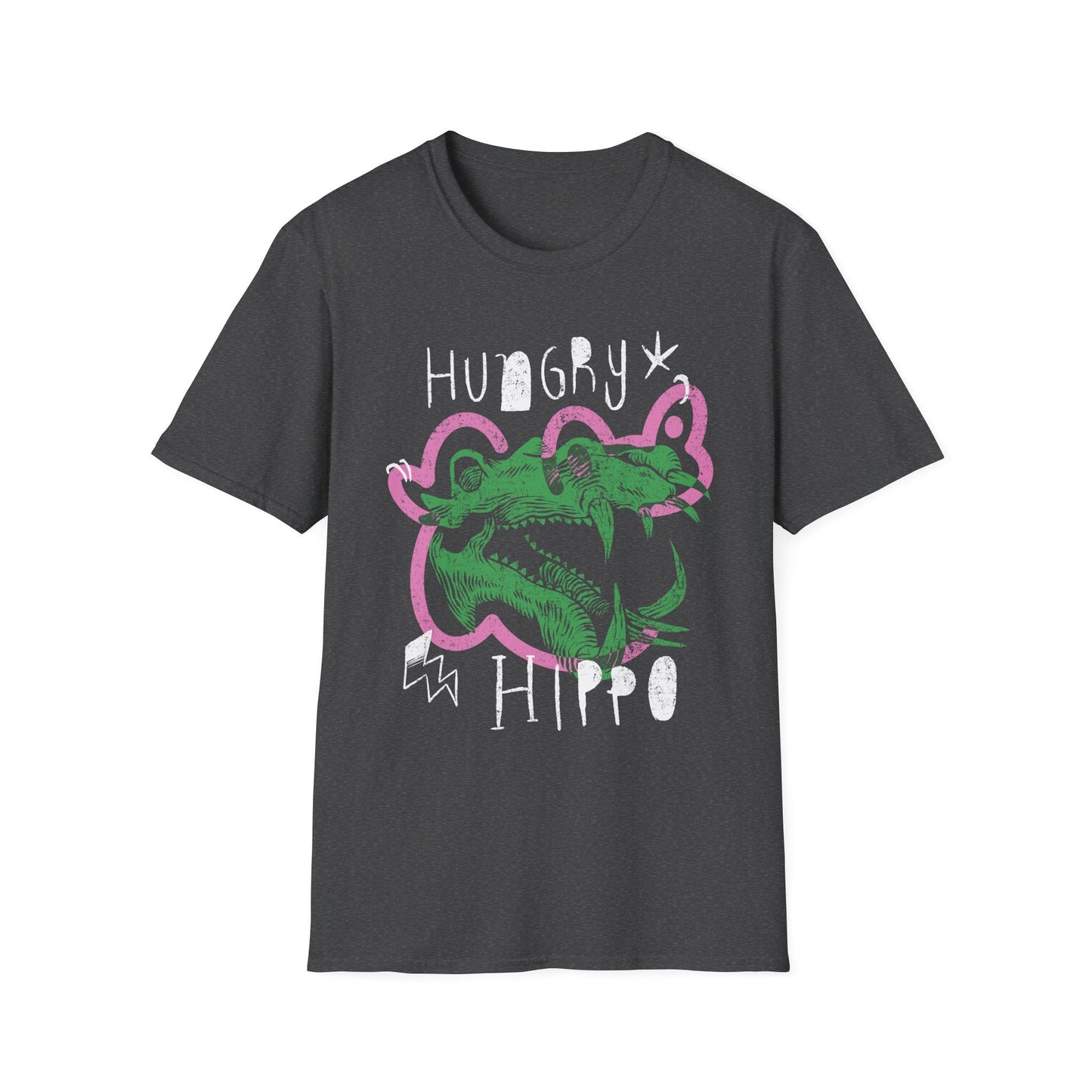 Hungry Hippo Graphic Softstyle Tee - Starry Skies Austin